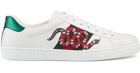 gucci snake hightops|Gucci ace embroidered snake sneakers.